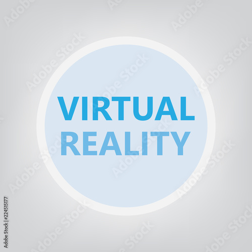 virtual reality concept- vector illustration