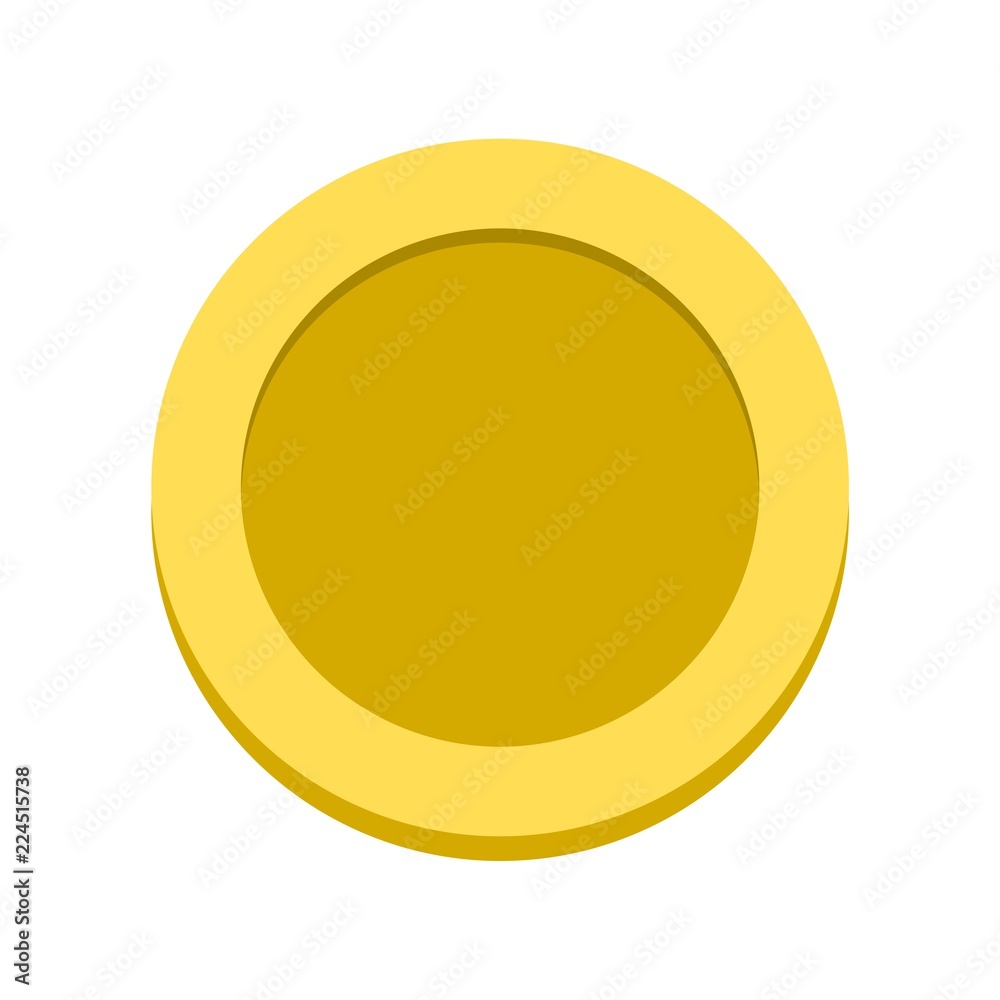 Gold Coin Vector Icon