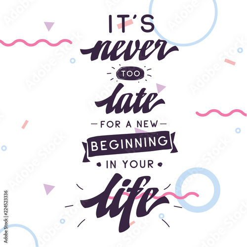 Typography for t shirt or sweatshirt printing and embroidery. Print for tee. Inspirational quote, motivation.