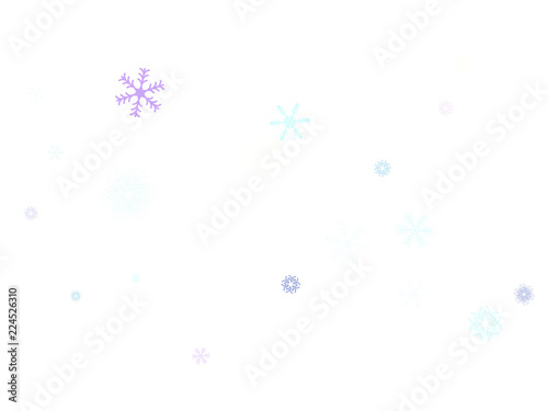 Falling down snow confetti  snowflake vector border. Festive winter  Christmas  New Year sale background. Cold weather  winter storm  scatter texture. Hipster snowfall falling snowflakes cool confetti