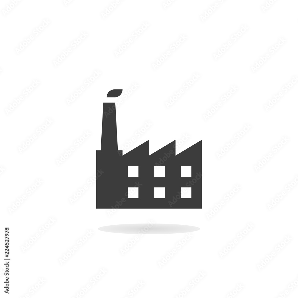Obraz premium Factory icon. Vector