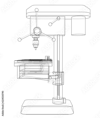 Drilling machine concept