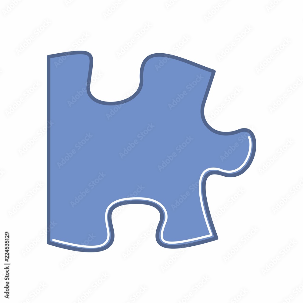 Puzzle piece illustration