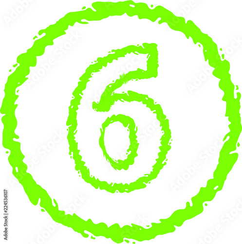 Colorful net style figure