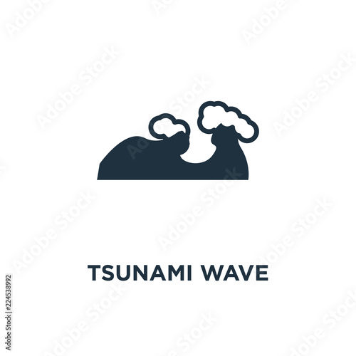 tsunami wave icon