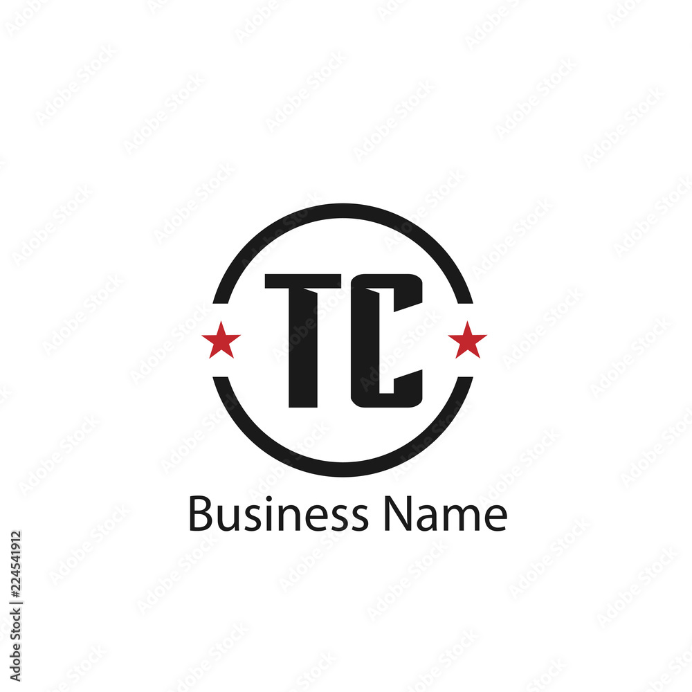 Initial Letter TC Logo Template Design Initial Letter TC Logo Template Design