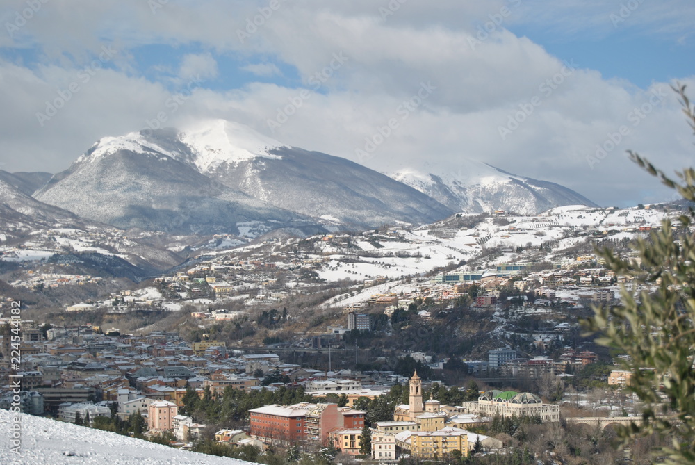 Obraz premium paesaggi innevati