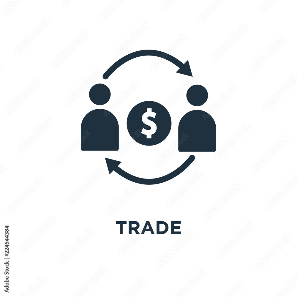 Obraz premium trade icon