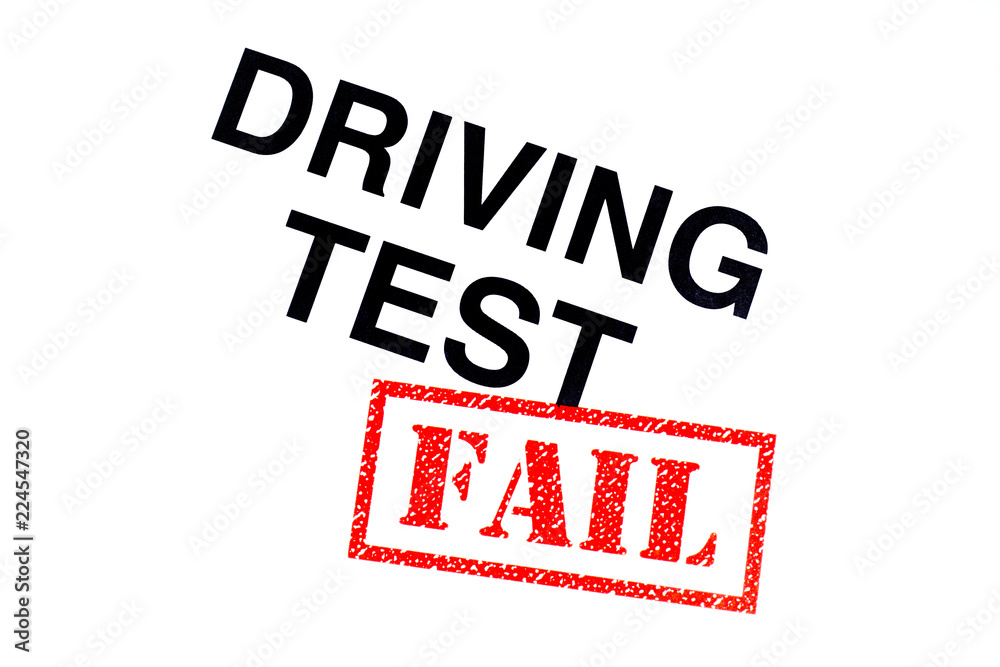 5 letter word for driving test error