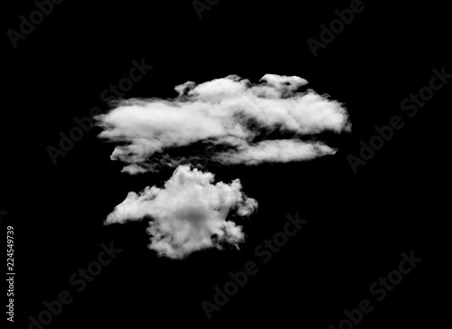 clouds isolated on background