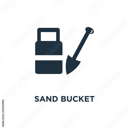 sand bucket icon
