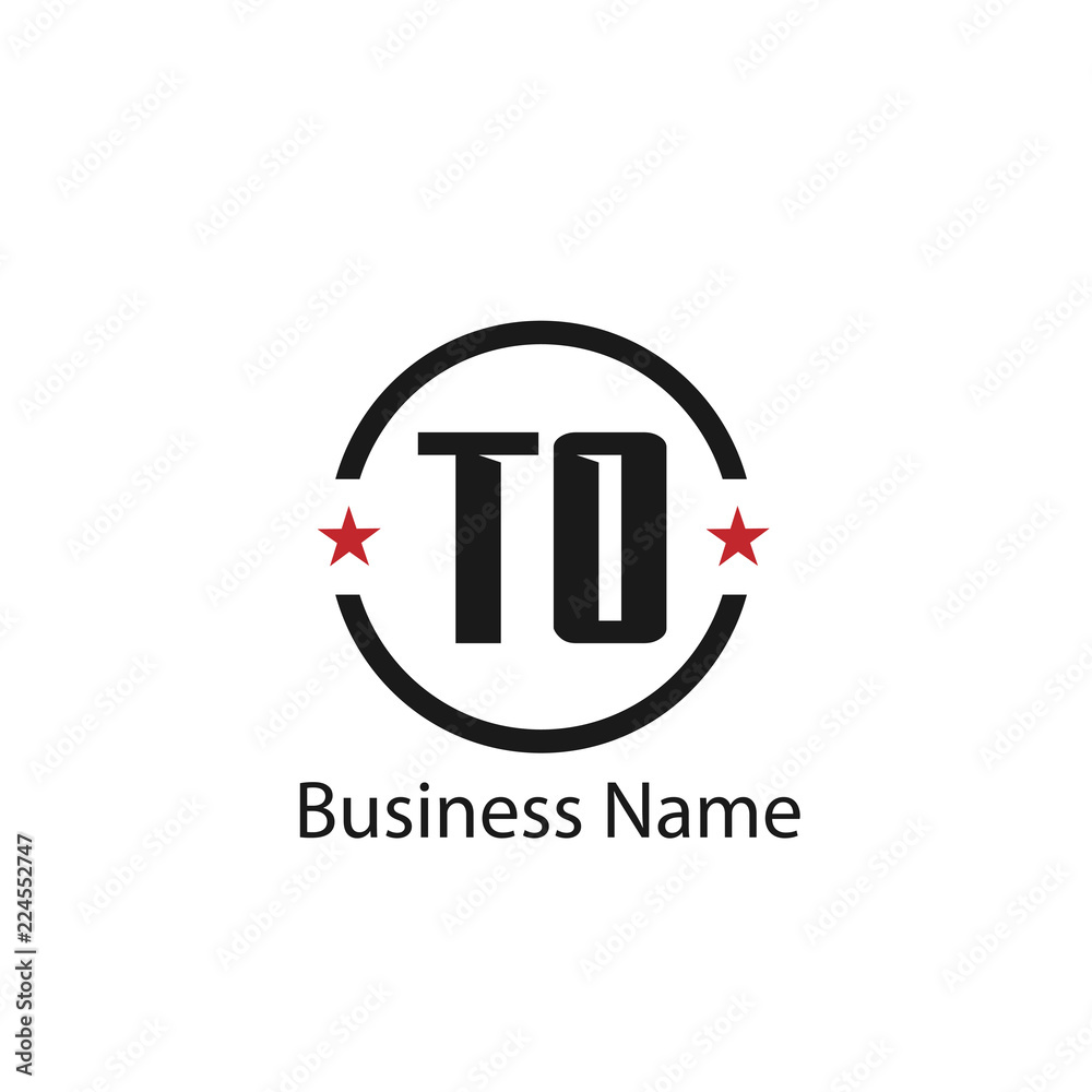 Initial Letter TO Logo Template Design
