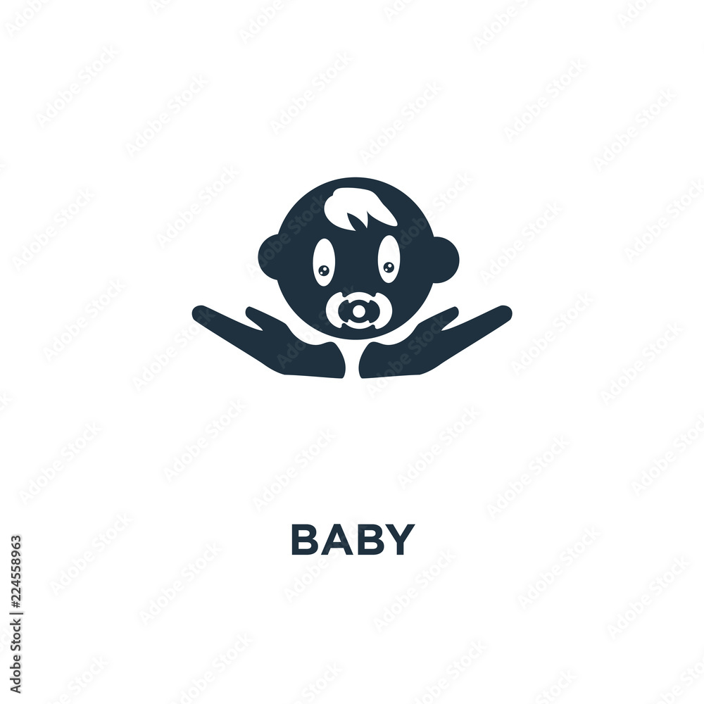 Naklejka premium baby icon