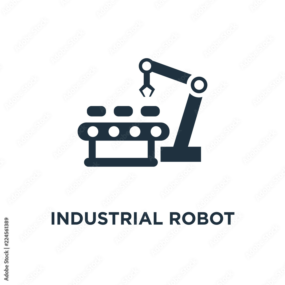 industrial robot icon industrial robot icon