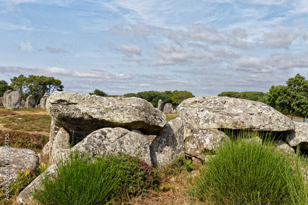 Carnac stones - Brittany, France