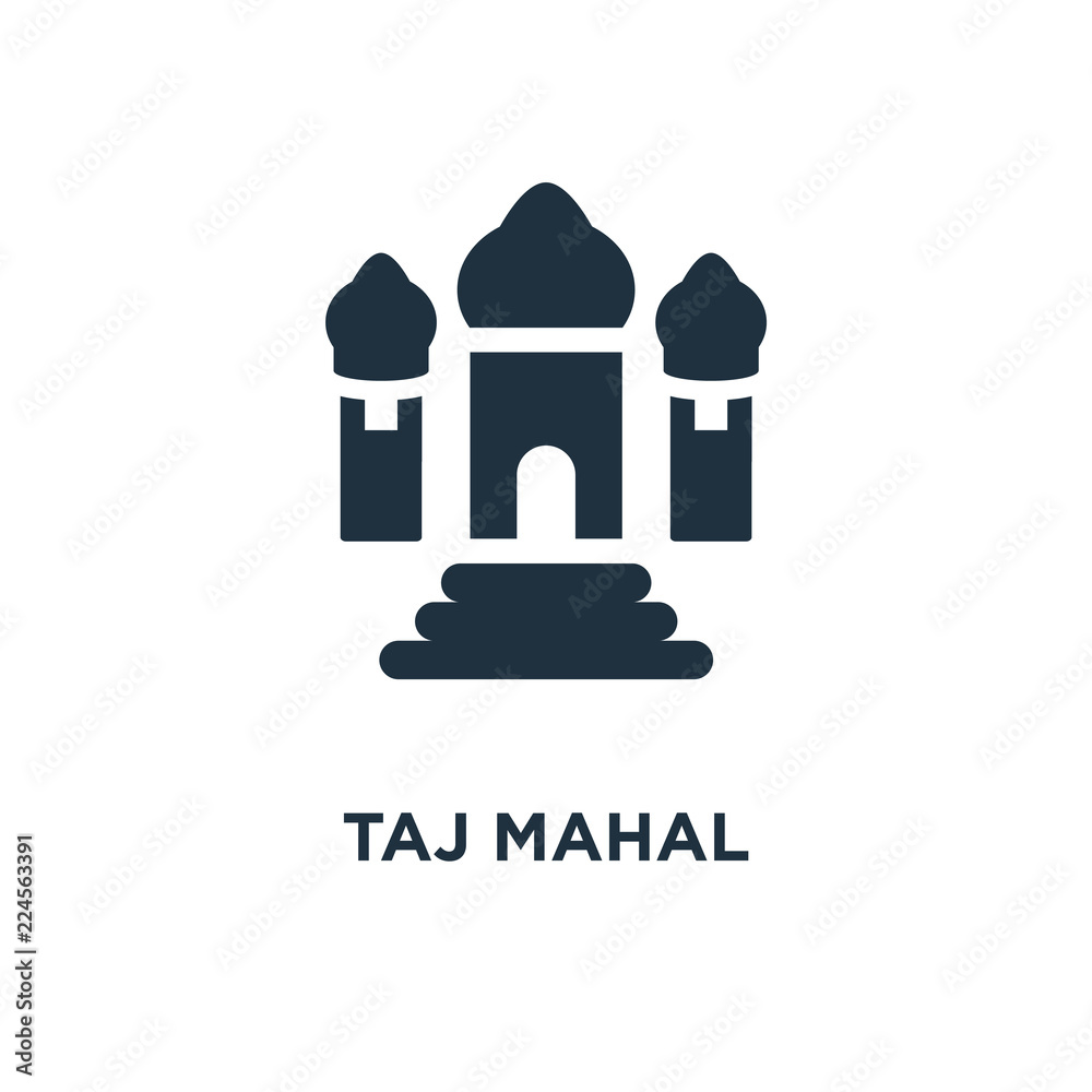 taj mahal icon