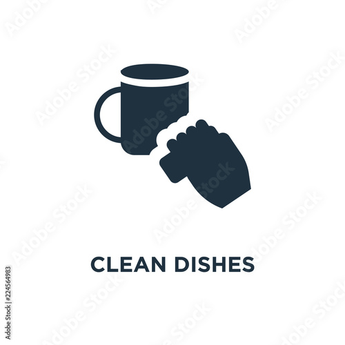 clean dishes icon
