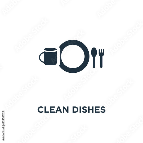 clean dishes icon
