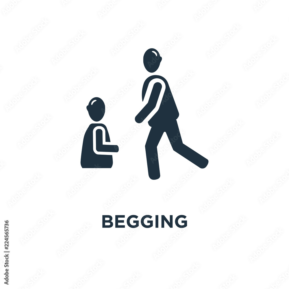 begging icon begging icon