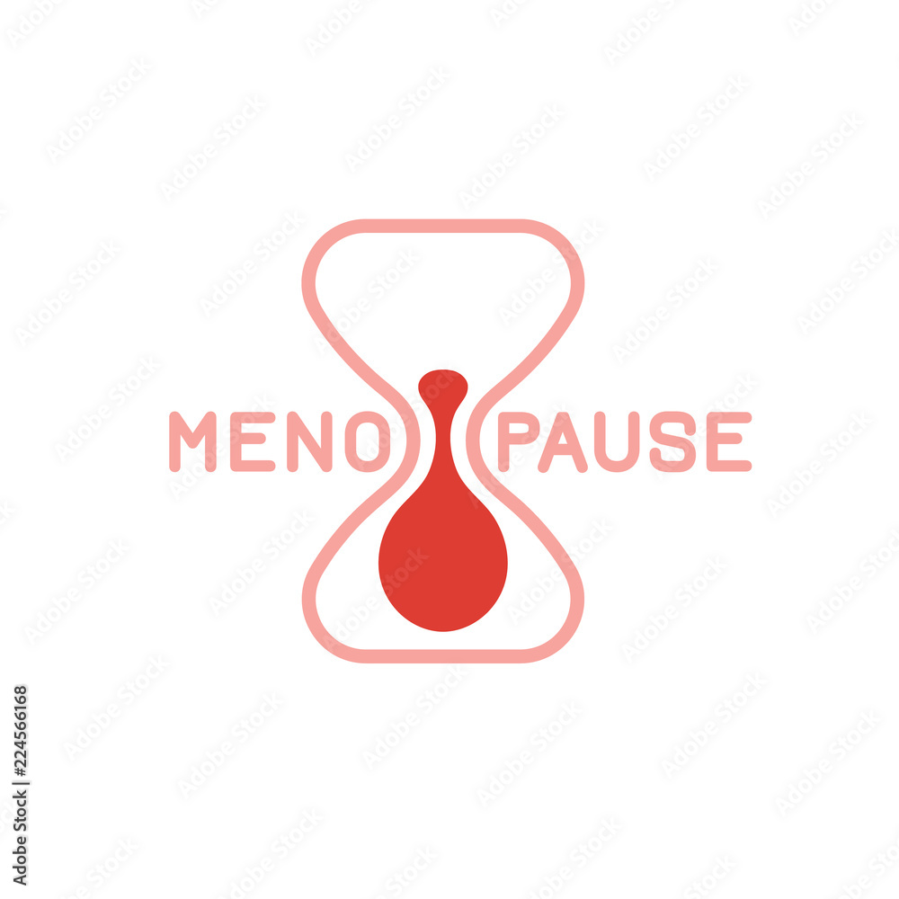Menopause vector icon Menopause vector icon