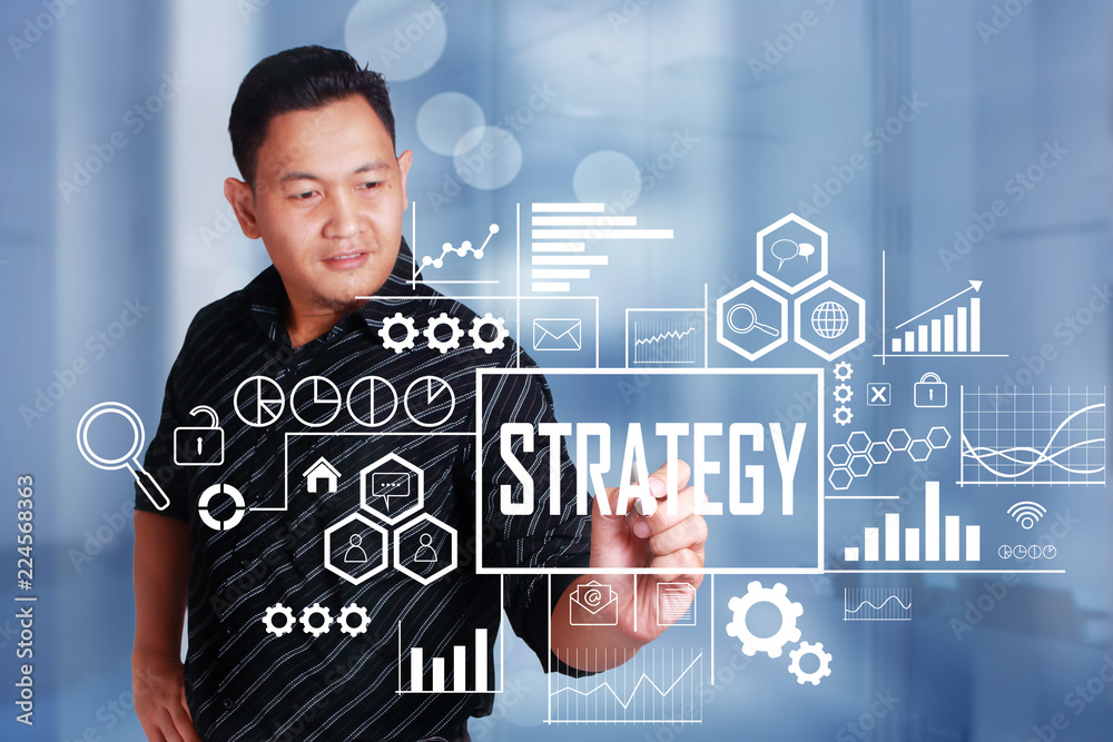 Strategy in Business Concept