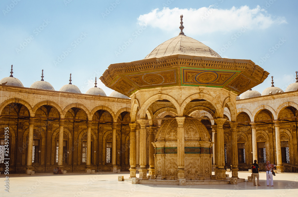 Mosque of Muhammad Ali on Cairo Citadel, Egypt