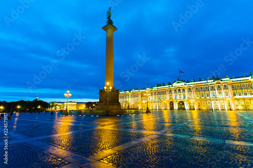winter palace and square