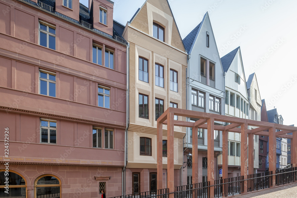 Obraz premium Neue Alstadt Frankfurt am Main