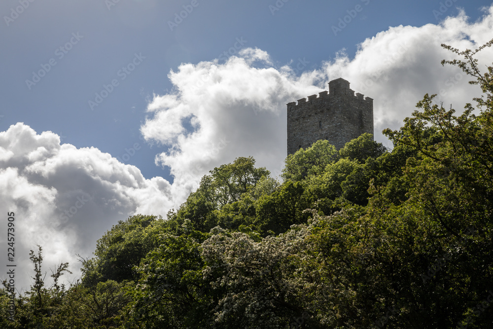 Festungsruine in Wales