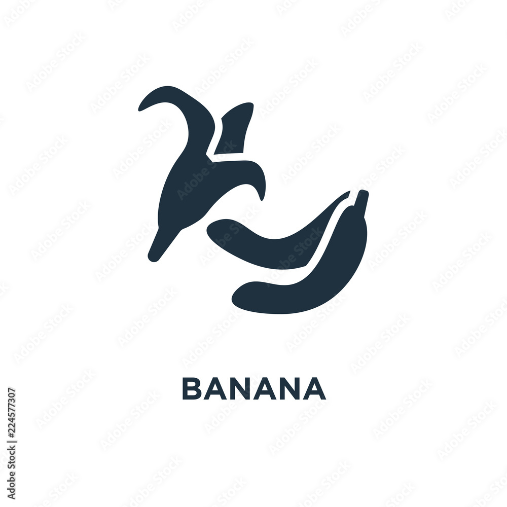 Obraz premium banana icon