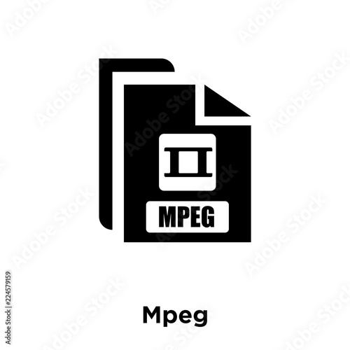 mpeg icon photo