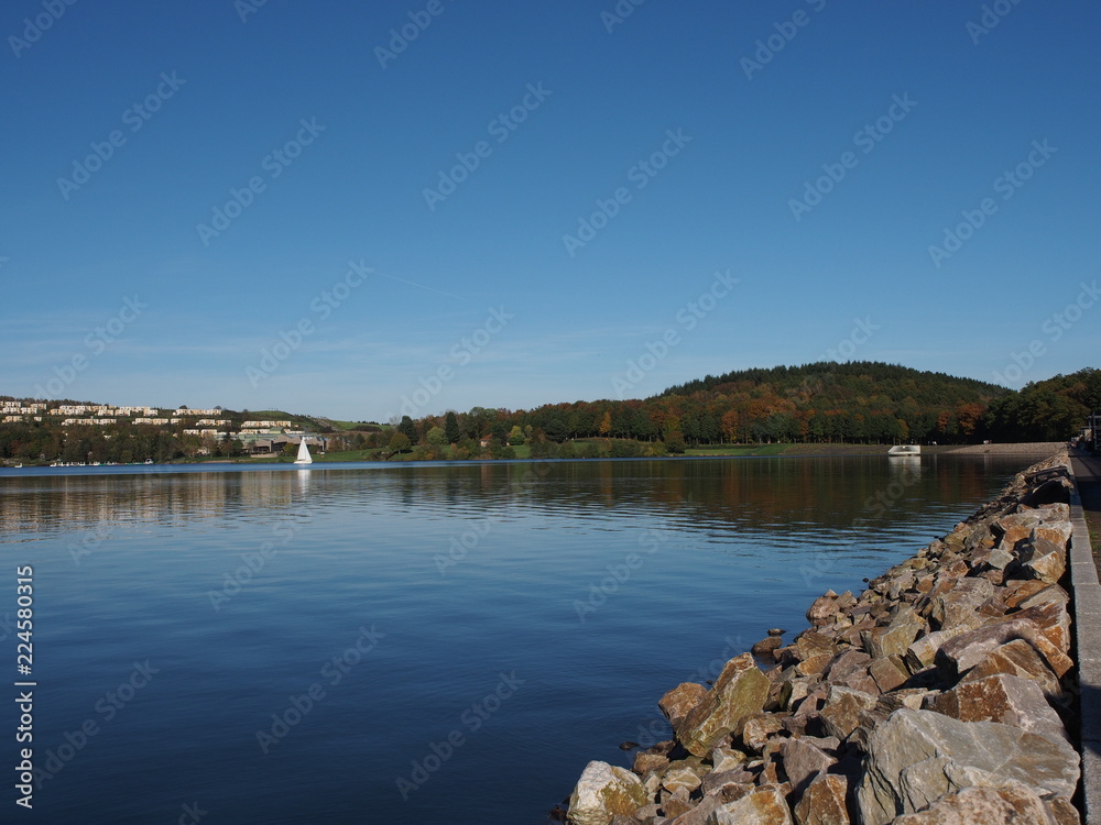 Bostalsee - Stausee im nördlichen Saarland
