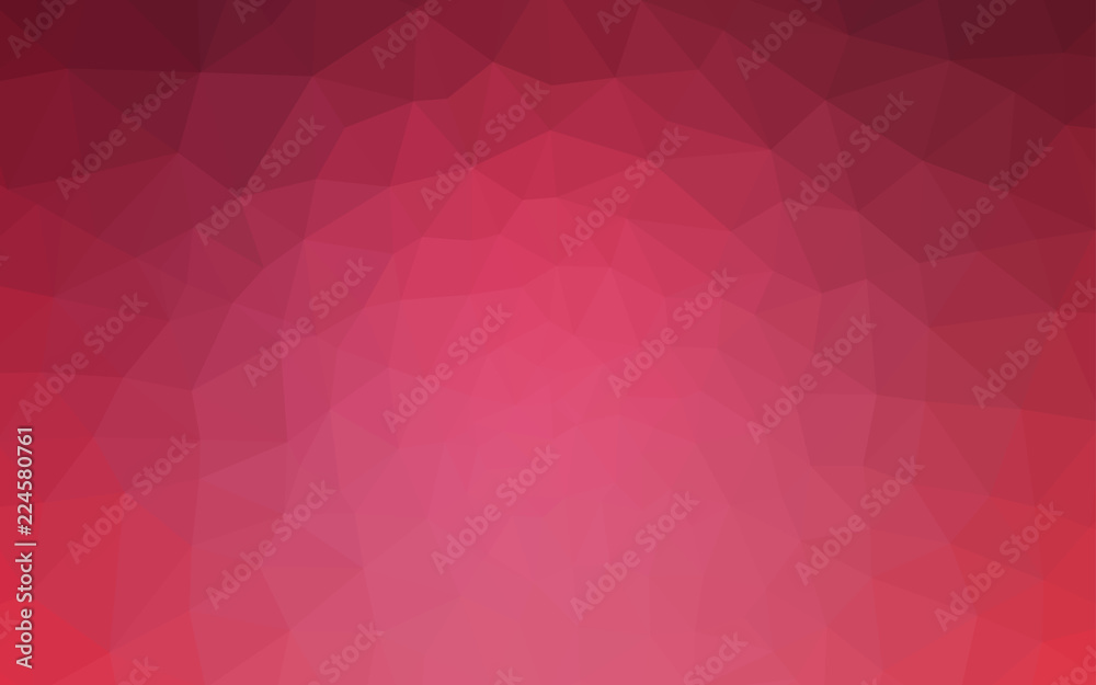 Fototapeta premium Light Pink vector abstract mosaic backdrop.