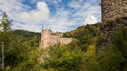 Obraz na płótnie Schloss Oberstein w salonie