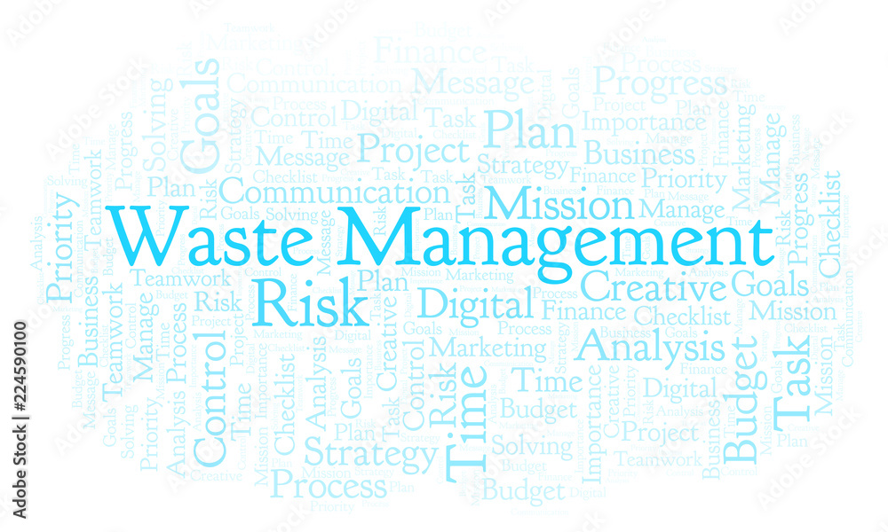 Waste Management word cloud, made with text only. Waste Management word cloud, made with text only.