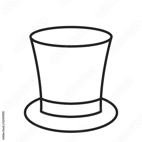 top hat icon