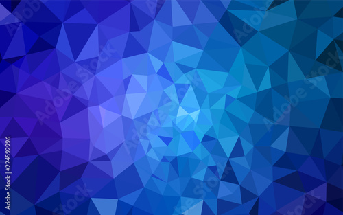 Dark Pink, Blue vector low poly texture.