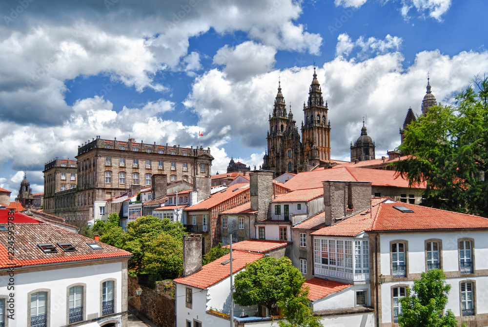 Catedral de Santiago de Compostela. Galicia, Spain.	