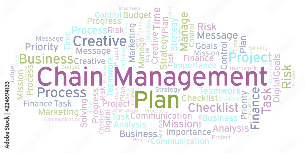 Chain Management word cloud, made with text only. Chain Management word cloud, made with text only.