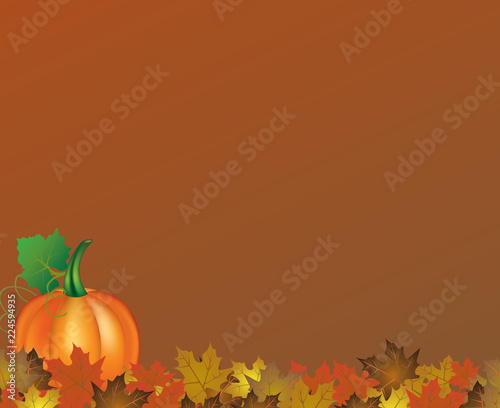 Autumn background. vector illustration