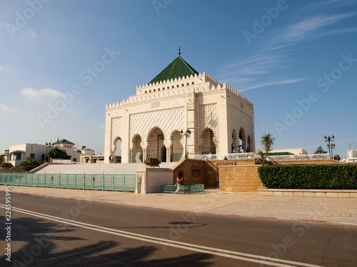 Mausoleum of Mohammed V  in Rabat photo