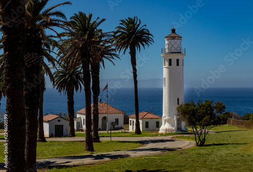 Point Vicente Lighthouse is a lighthouse in California, US, in Rancho Palos Verdes, north of Los Angeles Harbor, California.The lighthouse is listed on the National Register of Historic Places