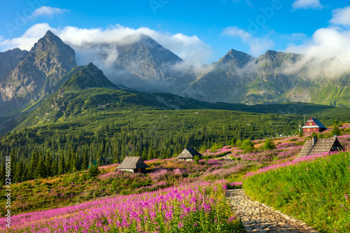Tatrzański krajobraz górski