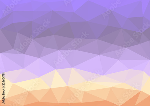Cool & Warm Low Poly Sky