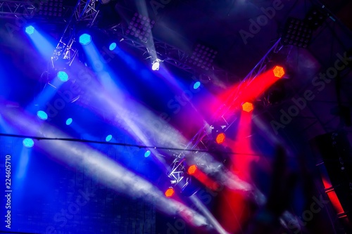 Close-up of Stage Lights