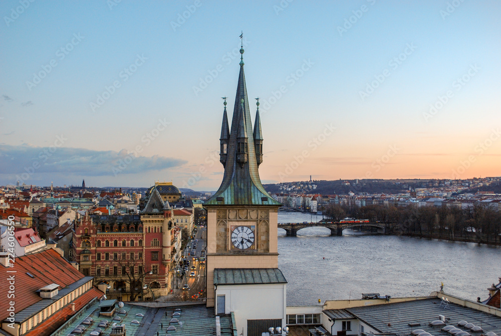 The River Time: Prague