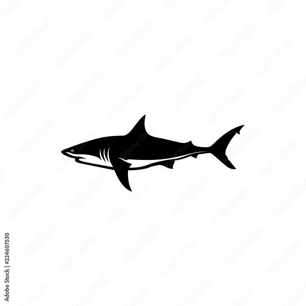 shark vector silhouette shark vector silhouette