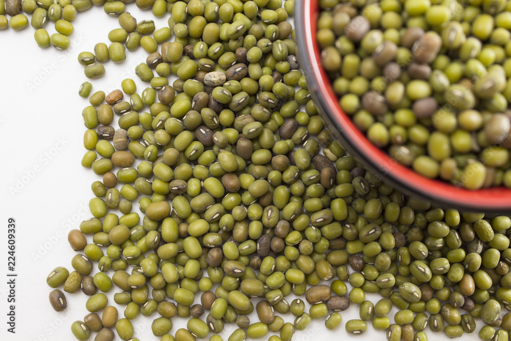 green mung beans