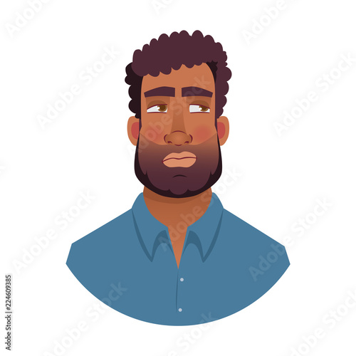 portrait of african man