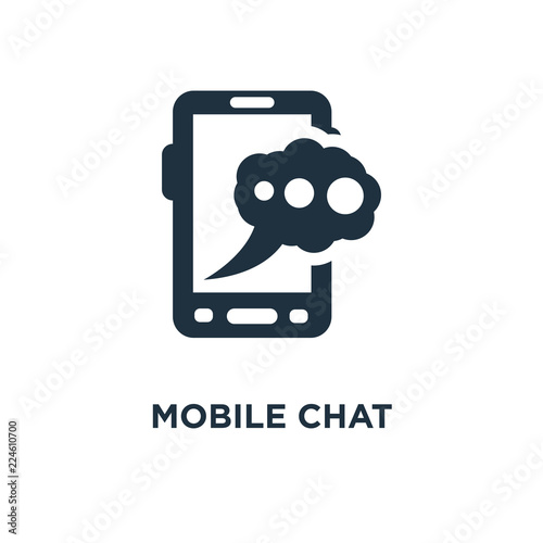 mobile chat icon